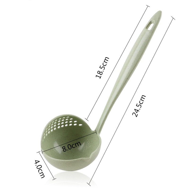 2-in-1 Soup Ladle & Strainer