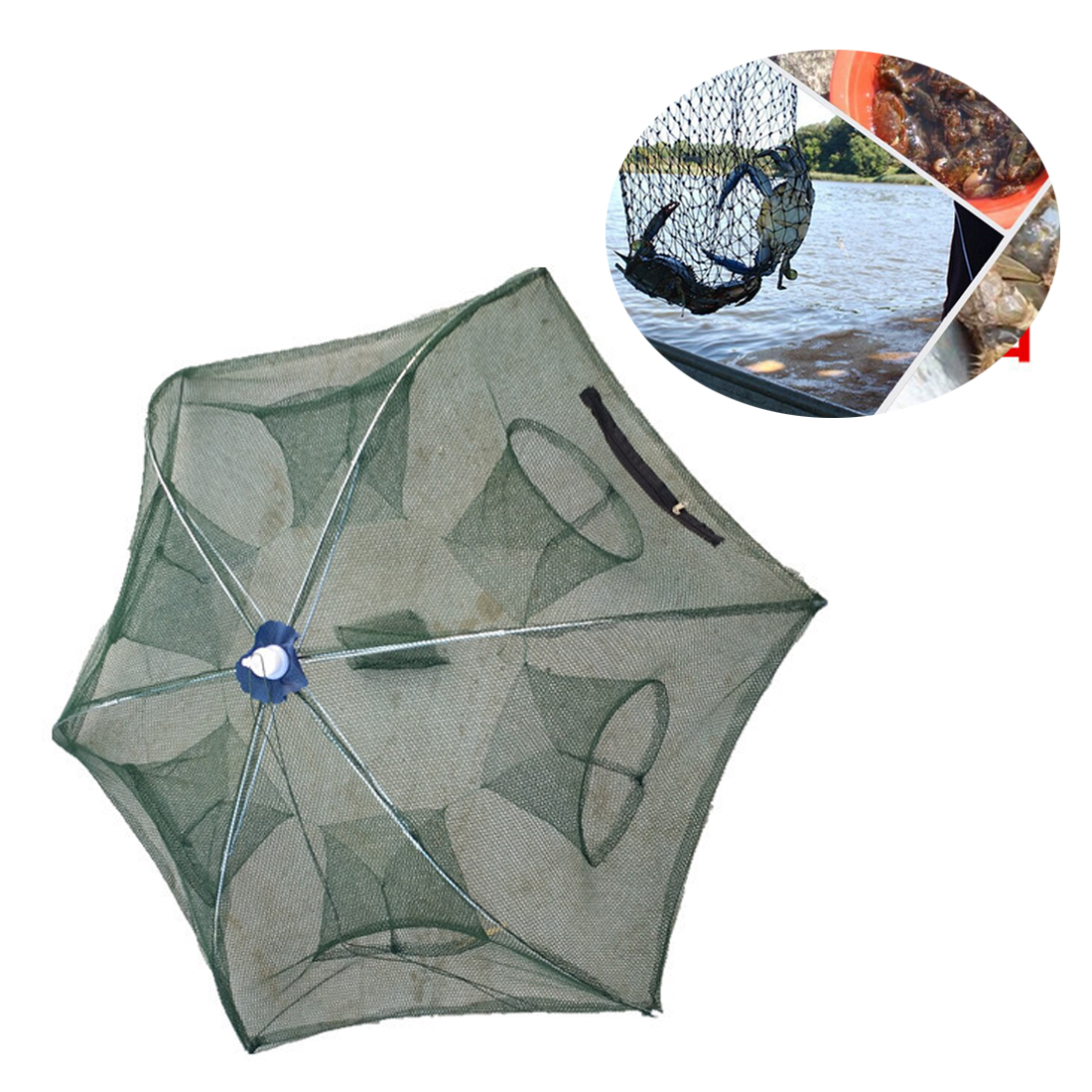 Automatic Crawfish Trap Cast Net