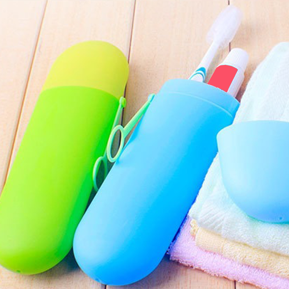 Combination Travel Toothpaste / Toothbrush Holder