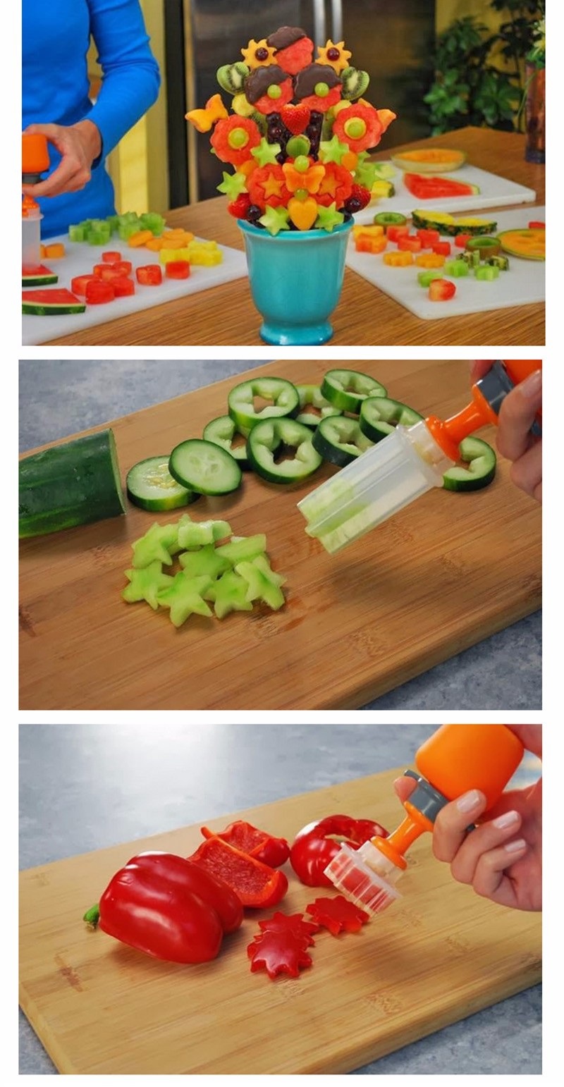 Kitchen Fruit Stencil Popper (6 Shapes)