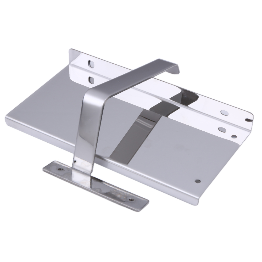 Multi Functional Stainless Steel Toilet Paper Holder With Shelf