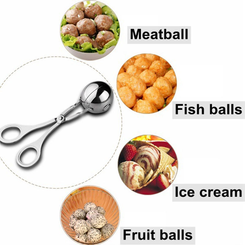 Multi Functional Stainless Steel Meatball Maker Tong