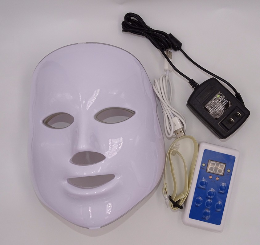 7 Color Light Photon Electric LED Facial Mask