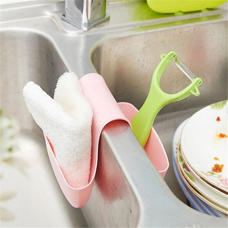 Kitchen Sink Organizer-Portable Hanging Drain Bag/Basket