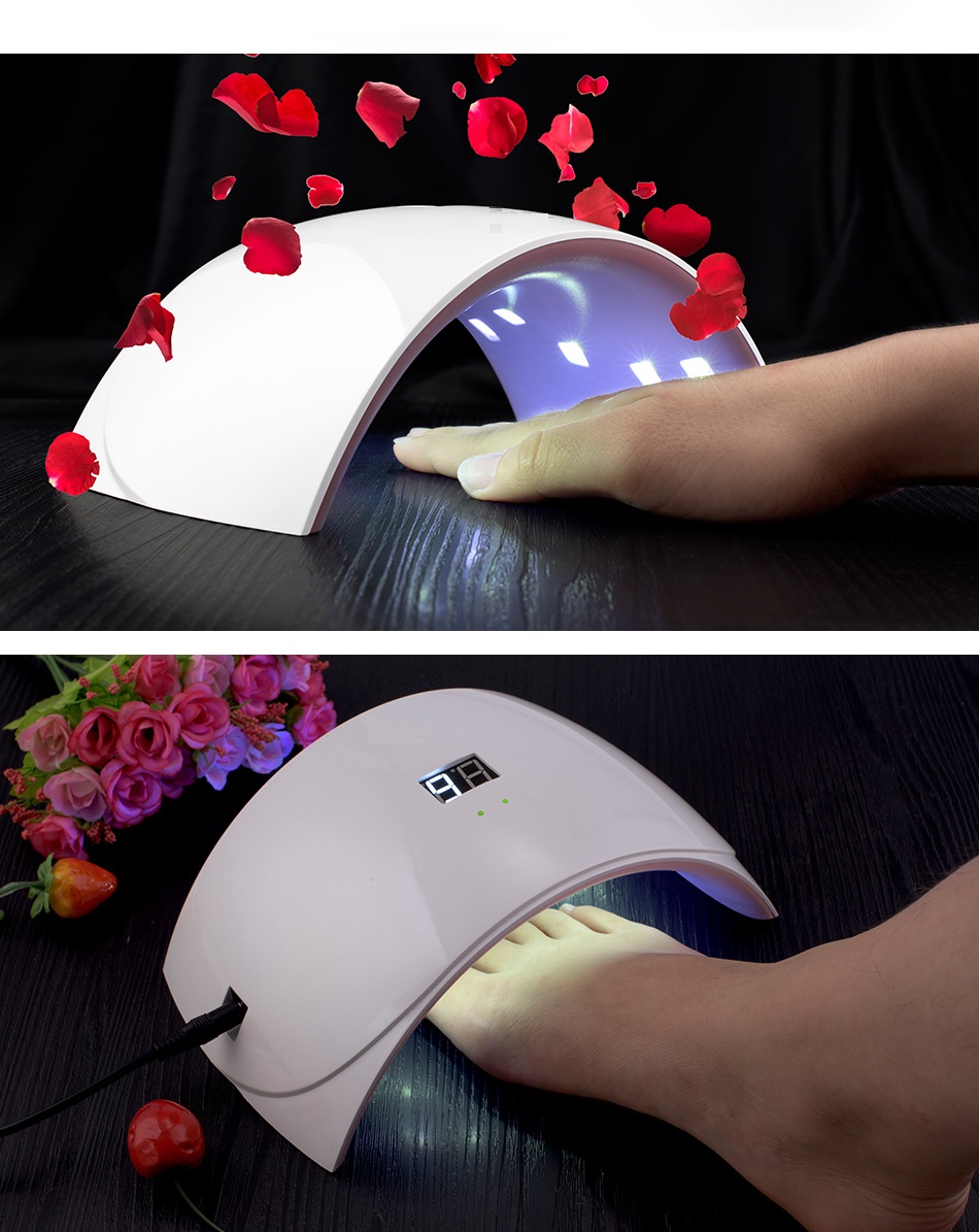 LED UV Nail Drying Lamp (Hands & Feet) With Smart Sensor