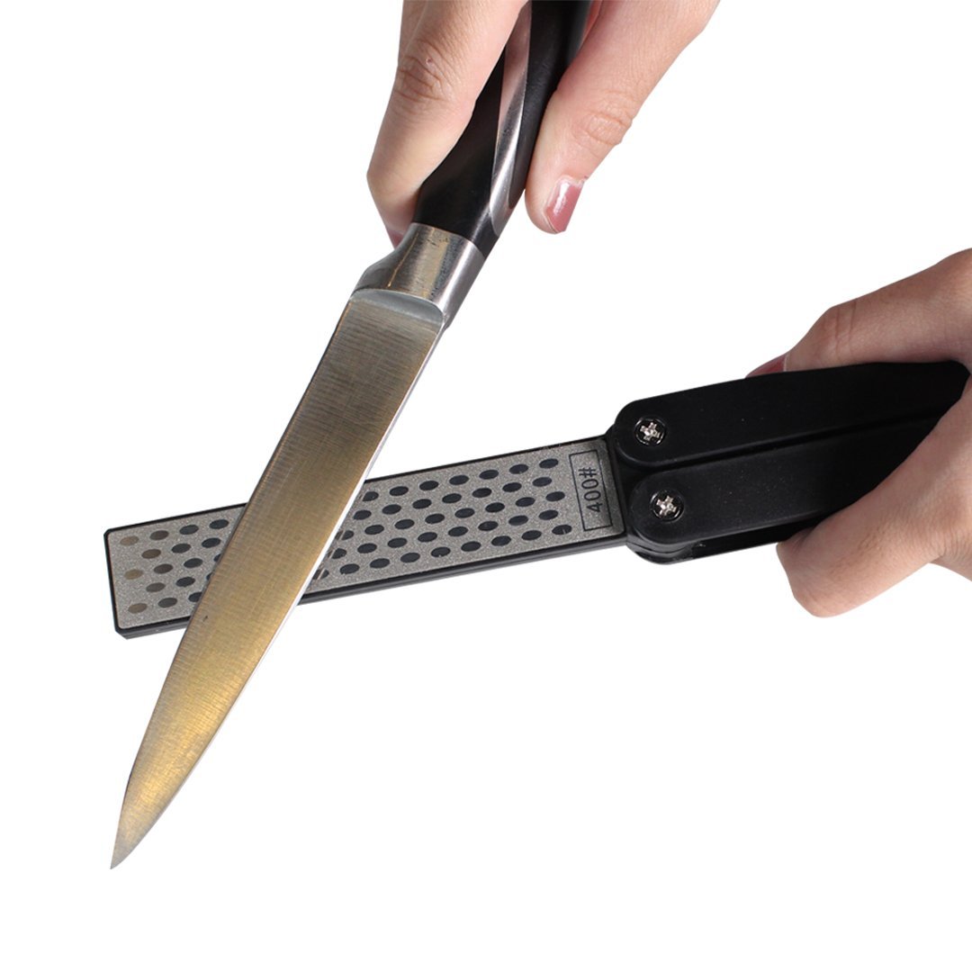 Double-Sided Diamond Ceramic Knife Sharpener