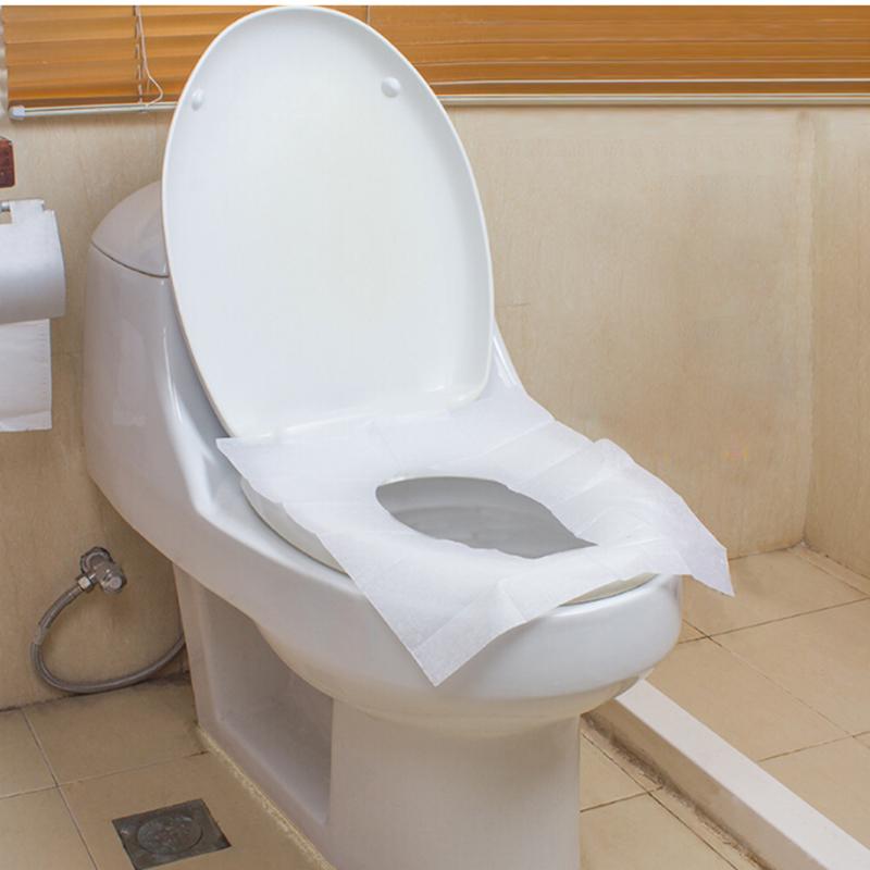 100pcs Flush-able Toilet Seat Covers