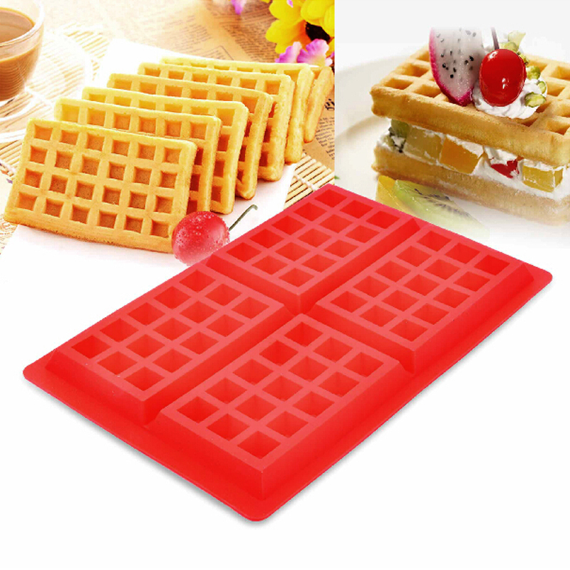 Nonstick Silicone Waffle Tray