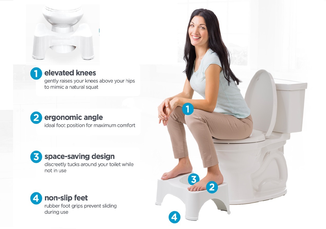 Toilet Squat Stool Health Support Accessory