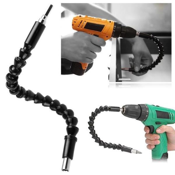 Flexible Hand Or Power Tool Bit Extension