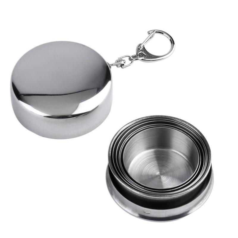 Collapsible Cup Outdoor Stainless Steel Mug