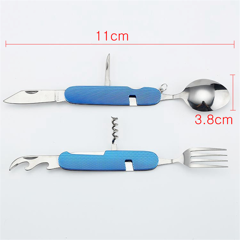 Camping Cutlery Set (6 in 1)