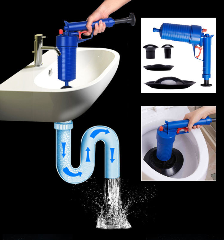 Air Plunger Toilet, Sink and Drain Plunger