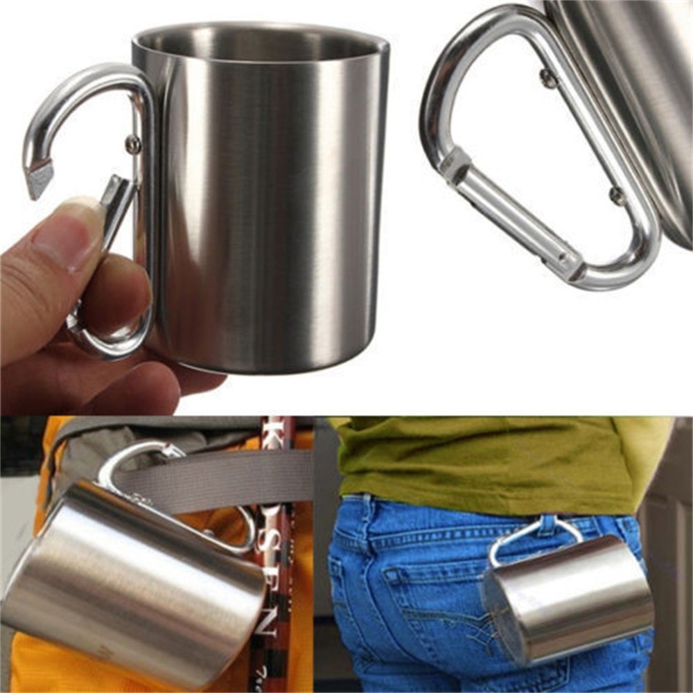 Stainless Steel Hook Mug
