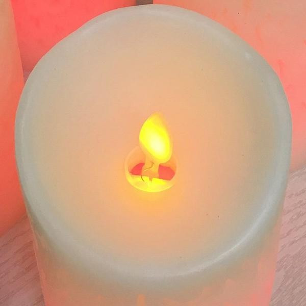 Flameless Battery Powered LED Candles (Set of 3)