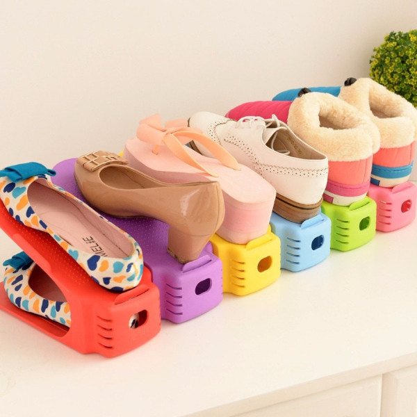 Shoe Holder Space Saver Organizer (Set of 2)