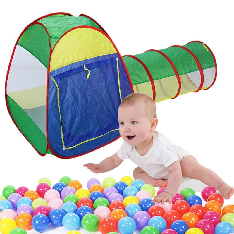 Portable Kids Pop Up Tent Tunnel