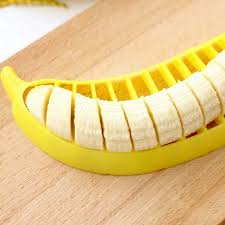 Plastic Banana Slicer Kitchen Tool