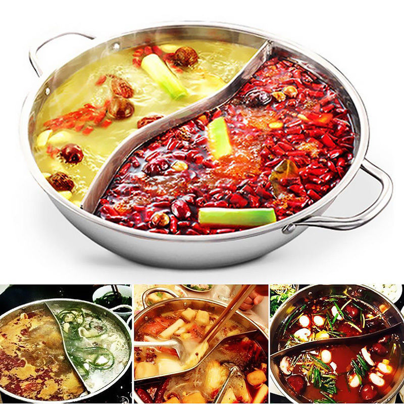 Stainless Steel Chinese Hot Pot Cooker