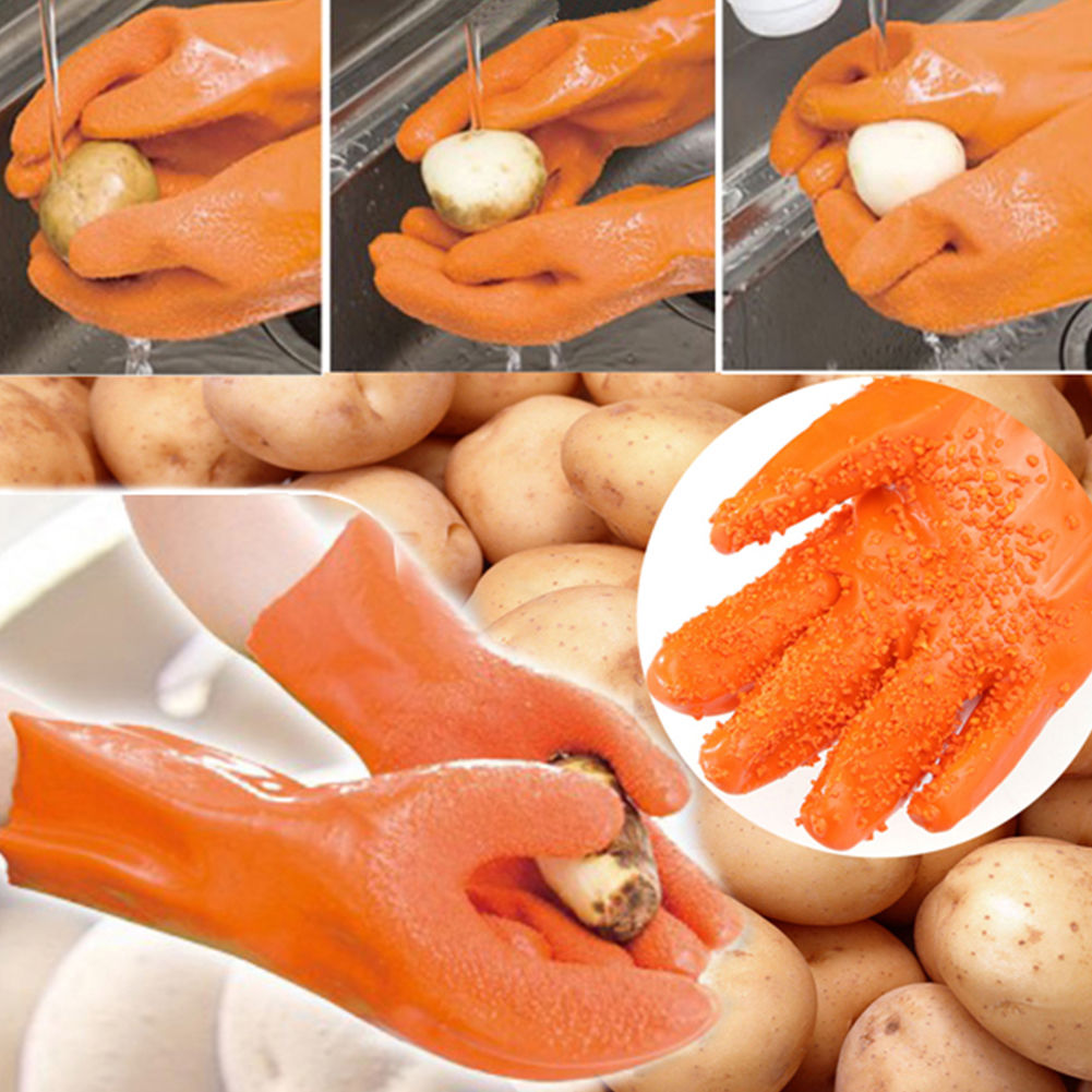 Vegetable Peeler Handy Kitchen Gloves