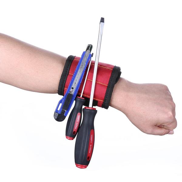Magnetic Wristband Screw Nail Bolt Holder