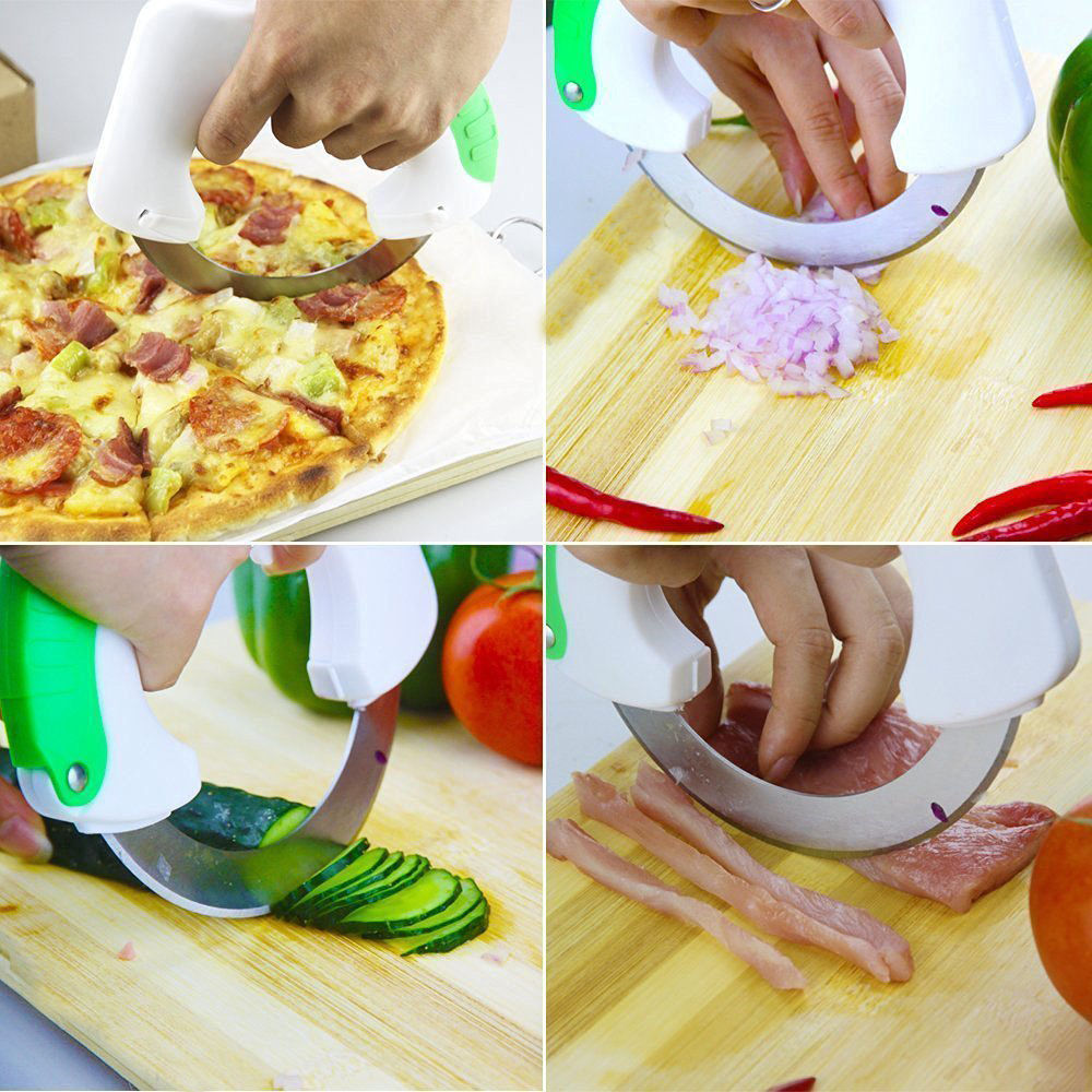 Round Blade Chopping Knife Kitchen Tool