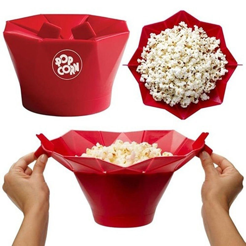 Silicone Microwave Popcorn Popper