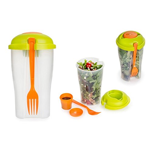 Salad Shaker Salad Cup Container