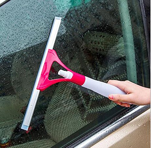 Glass Window Squeegee with Sprayer 2in1