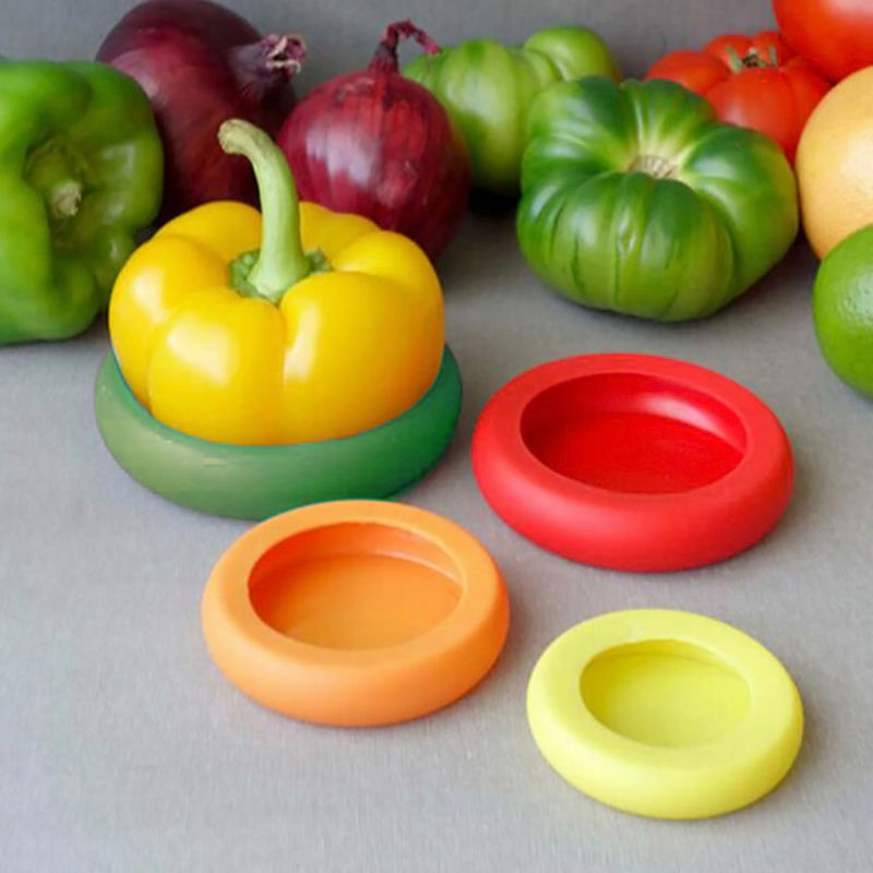 Silicone Cover Food Hugger Kitchen Tool