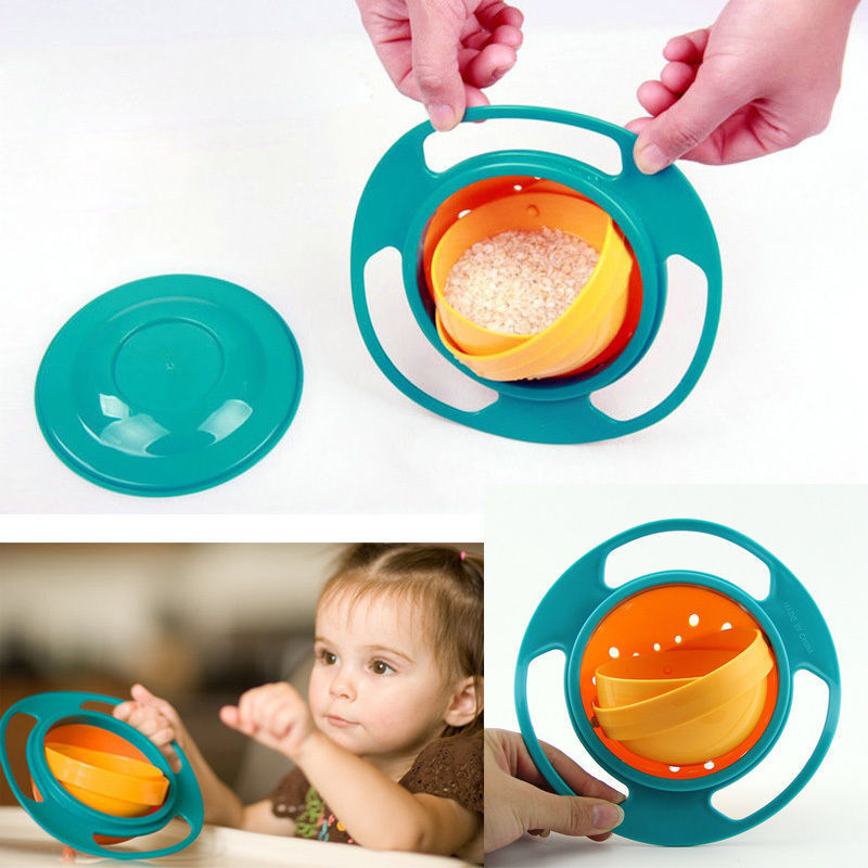 Kids 360 Gyro Spill Proof Bowl Container
