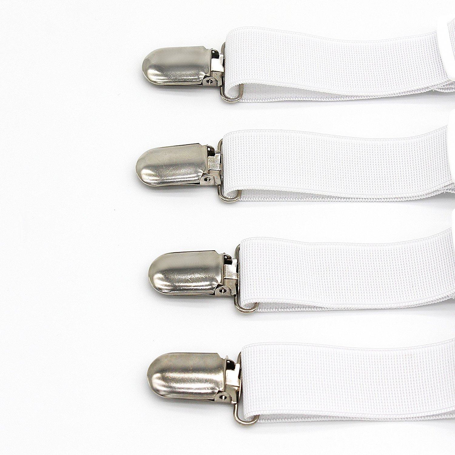 Sheet  Suspenders Bed Sheet Clips (Set of 4)