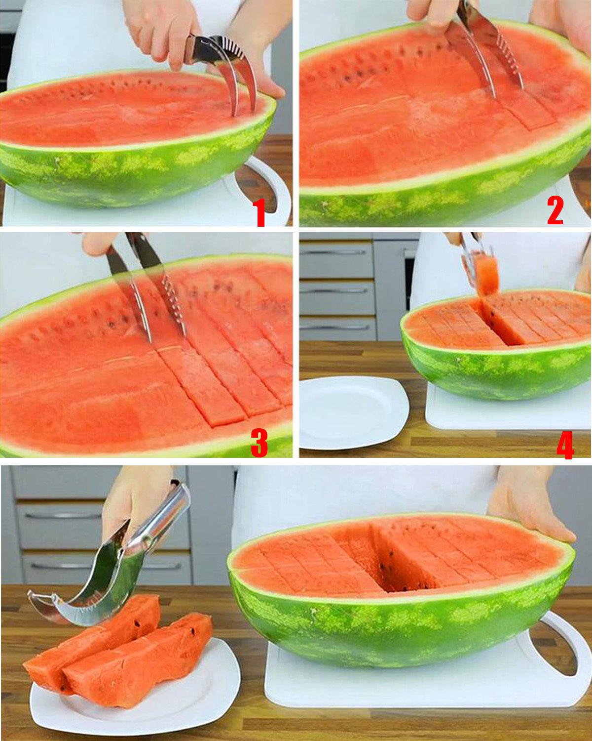 Watermelon Cutter and Easy Server