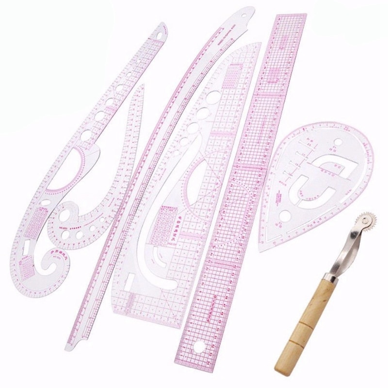 Sewing Ruler Set Measuring Kit (7 Pcs)