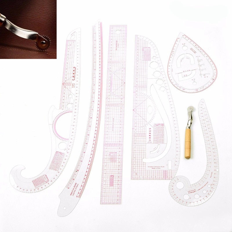 Sewing Ruler Set Measuring Kit (7 Pcs)