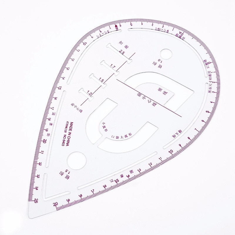 Sewing Ruler Set Measuring Kit (7 Pcs)