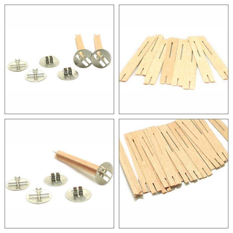 Natural Wooden Candle Wicks (50pcs)