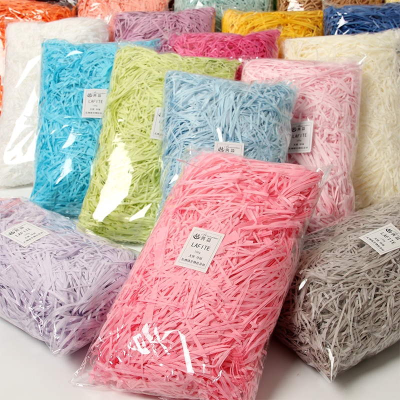 Shredded Paper Fillers for Gift Wrapping