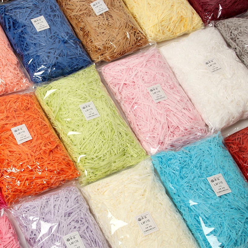 Shredded Paper Fillers for Gift Wrapping