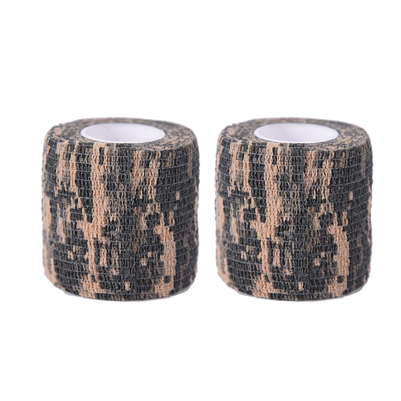 Camouflage Tapes Self Adhesive Wraps (2 Rolls)
