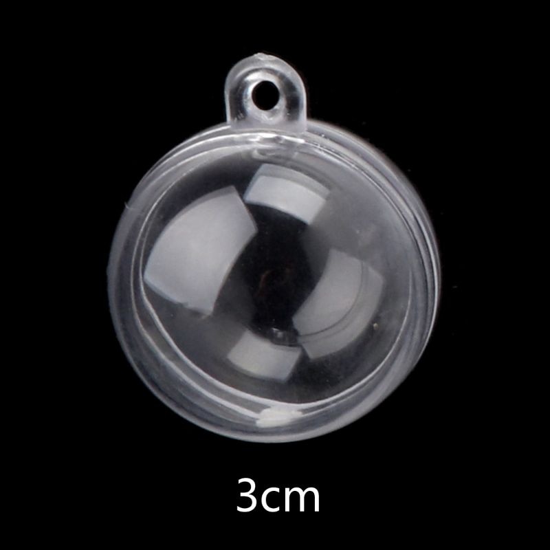 Plastic Bath Bomb Mold Clear Ball