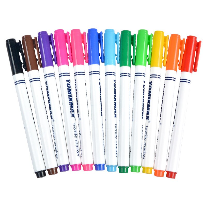 Fabric Paint Markers DIY Set (12pcs)