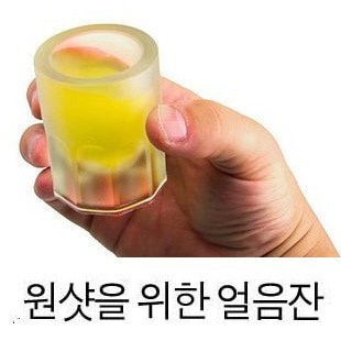 Ice Shot Glass Mold Silicone Tray