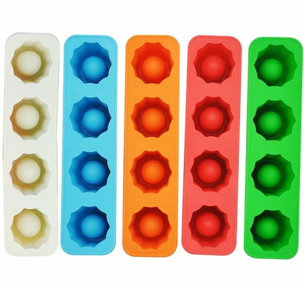 Ice Shot Glass Mold Silicone Tray
