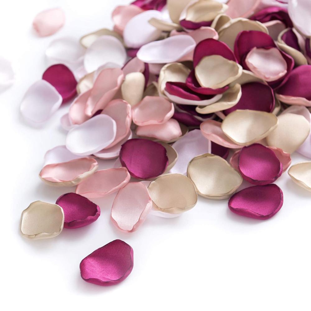 Artificial Rose Petals Party Confetti (100pcs)