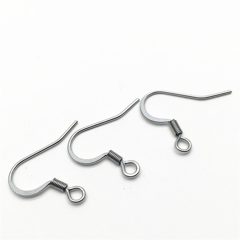Hypoallergenic Earring Hooks Stainless Steel (50 pcs)