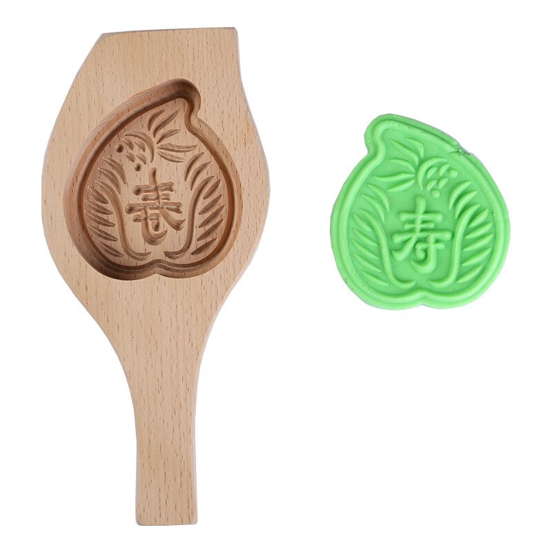 Mooncake Molder Wooden Baking Mold