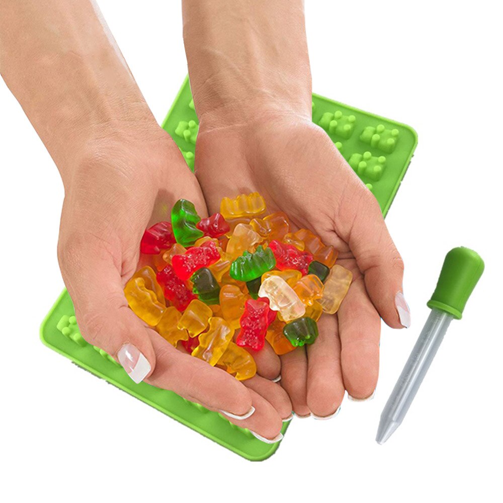 Gummy Bear Mould with Dropper