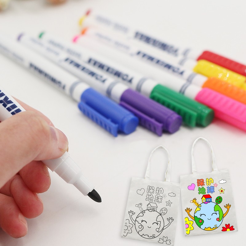 Fabric Marker Pens Clothes DIY Crafts