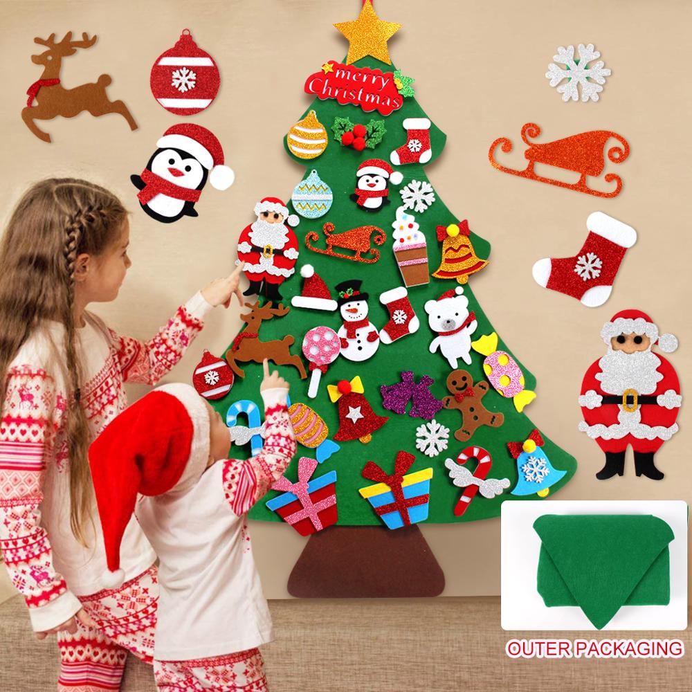 Felt Christmas Tree for Toddlers